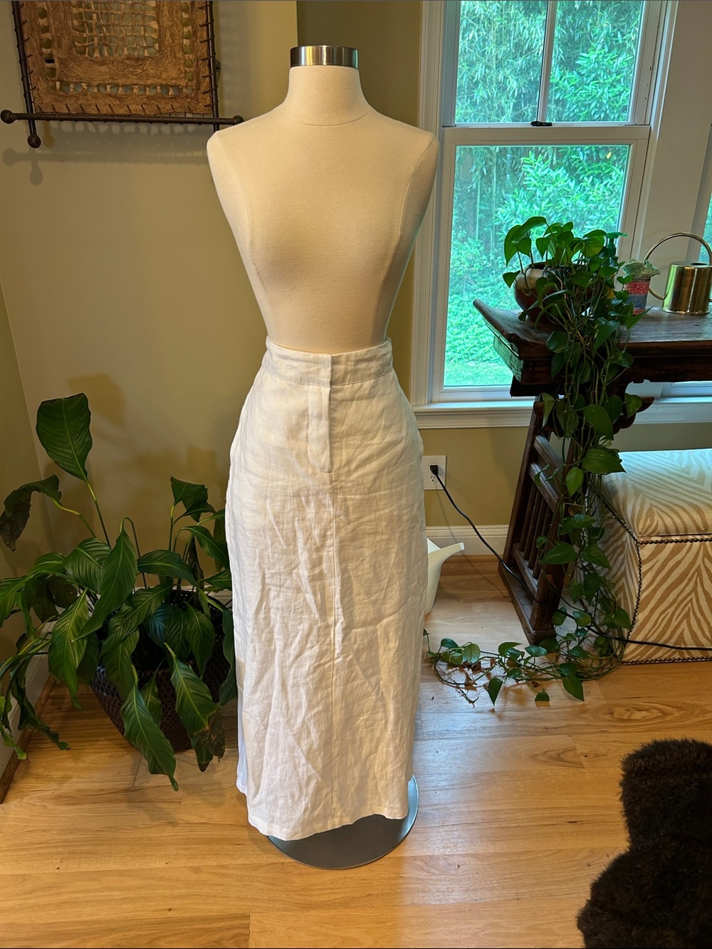 Faithful The Brand White Nelli Linen Maxi Skirt XS - Picture 5 of 14